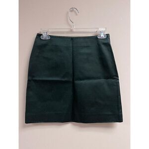 Banana Republic Womens Lined Mid Waist A Lined Skirt Black Sz 0